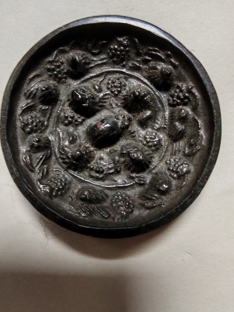 古玩銅器銅鏡拍賣,當前價格1200元