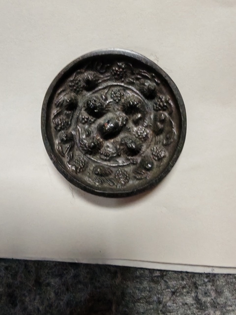 古玩銅器銅鏡拍賣,當前價格1200元