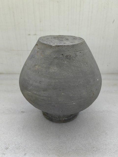 古玩陶瓷灰陶罐拍賣,當前價格480元