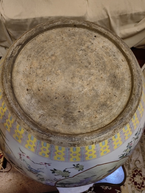 古玩陶瓷粉彩開光八仙人物畫缸拍賣，當前價格98000元