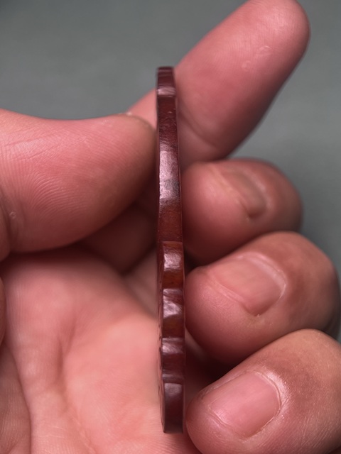 古玩玉器漢代白玉滿紅沁玉虎拍賣，當前價格38600元