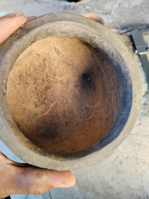 古玩陶瓷東周陶鬲拍賣,當前價格1886元