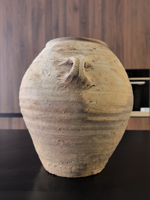 古玩陶瓷漢代灰陶雙系罐拍賣，當前價格888元