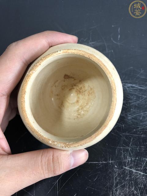 古玩陶瓷元末明初.青白釉弦紋蓋罐(帶保真卡)拍賣，當前價格2600元