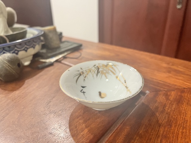 古玩陶瓷民國描金杯拍賣，當前價格199元