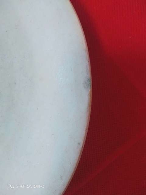 古玩陶瓷豆青釉盤拍賣,當(dāng)前價(jià)格985元