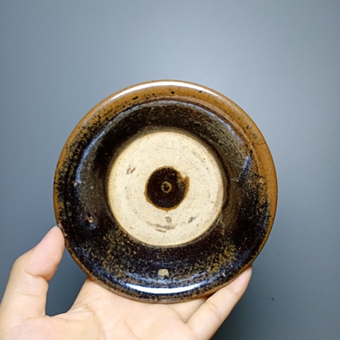 古玩陶瓷清代,蟮魚釉茶盞388拍賣,當前價格388元