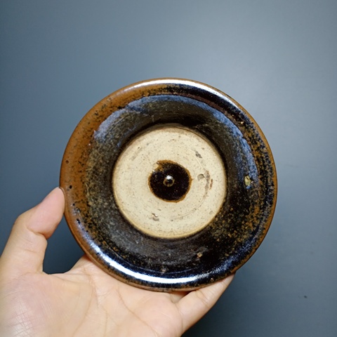 古玩陶瓷清代,蟮魚釉茶盞388拍賣,當前價格388元