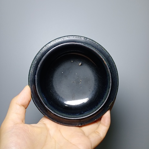 古玩陶瓷黑釉香爐拍賣，當前價格950元