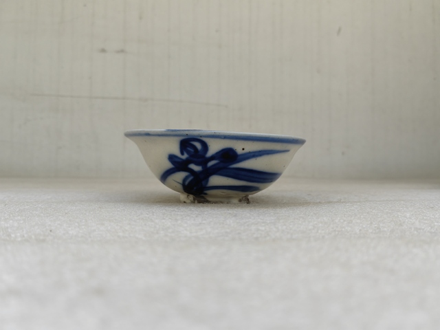 古玩陶瓷青花年年有余茶碗拍賣，當前價格680元