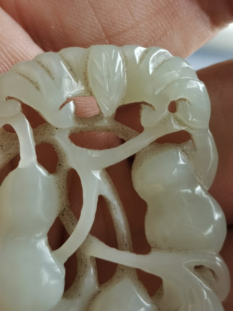 古玩玉器和田玉葫蘆型玉佩拍賣，當前價格488元