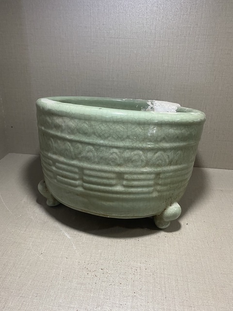 香炉　龍泉窯香炉 :XG8-1 香炉 龍泉窯香炉 :XG8-1 美術品・アンティーク・コレクション