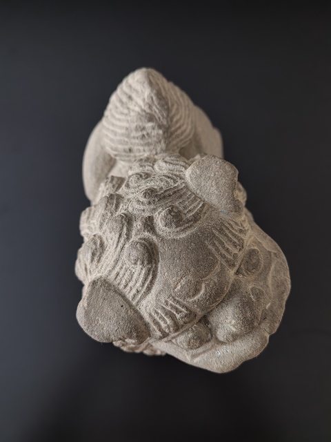 古玩雜項清代官造案頭獅(太師少保)拍賣,當前價格18888元