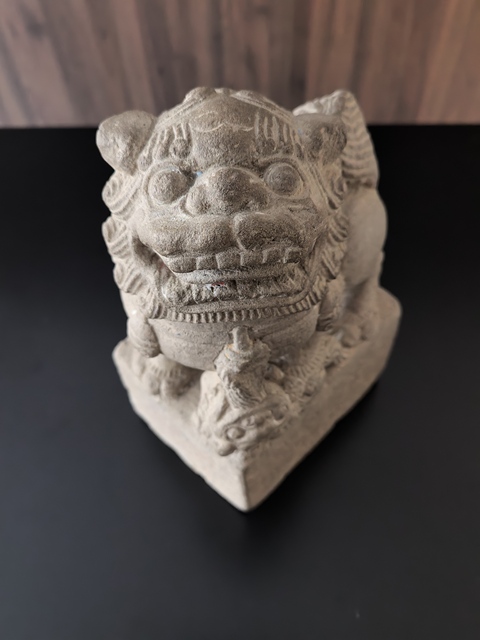 古玩雜項清代官造案頭獅(太師少保)拍賣,當前價格18888元
