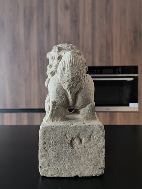 古玩雜項清代官造案頭獅(太師少保)拍賣,當前價格18888元