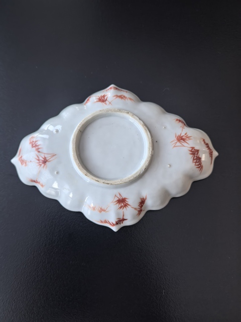古玩陶瓷道光粉彩無雙譜人物茶船拍賣,當前價格18888元