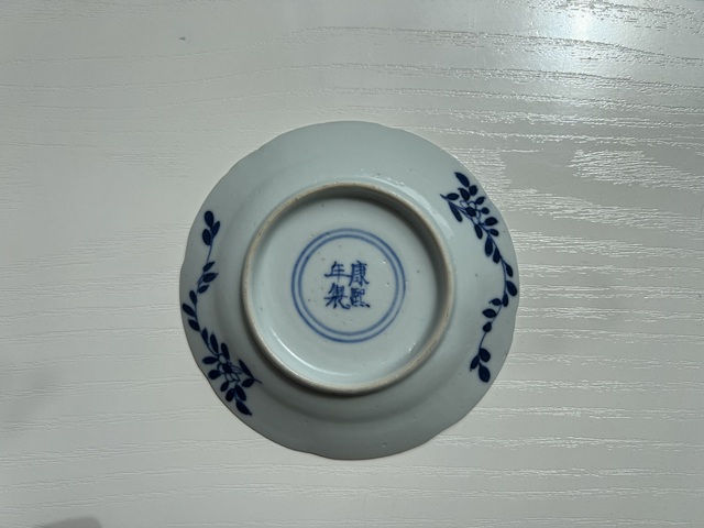 古玩陶瓷光緒·青花四美圖盤拍賣,當前價格100元