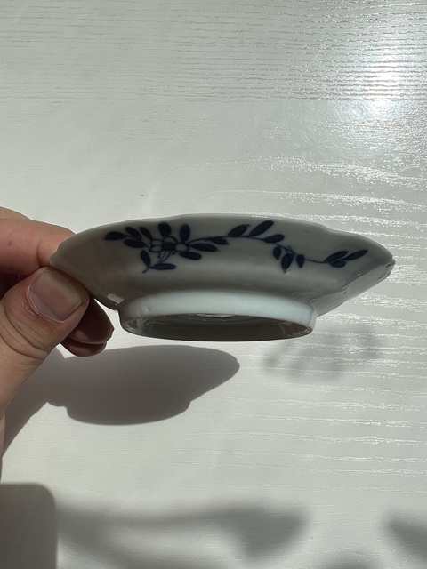 古玩陶瓷光緒·青花四美圖盤拍賣,當前價格100元