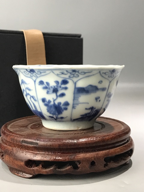 古玩陶瓷明·大明成化年制茶圓拍賣，當前價格5555元