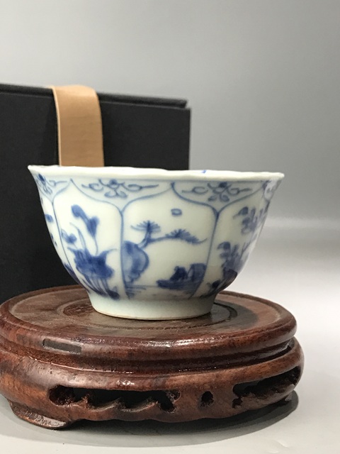 古玩陶瓷明·大明成化年制茶圓拍賣，當前價格5555元