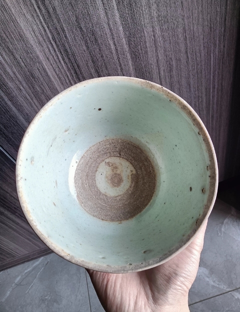 古玩陶瓷明末清初青花山水人物紋蓋缸拍賣,當前價格588元