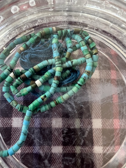 古玩玉器松石珠串拍賣，當(dāng)前價格800元