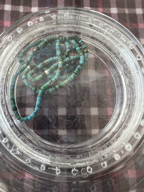 古玩玉器松石珠串拍賣，當(dāng)前價格800元