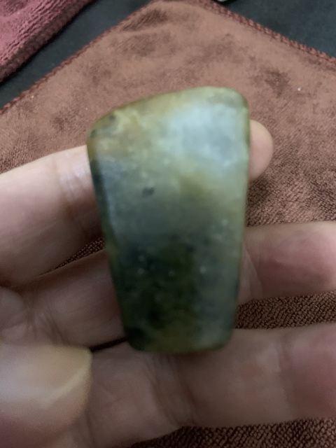 古玩雜項壽山溪蛋田  綠田黃石拍賣，當前價格9999元