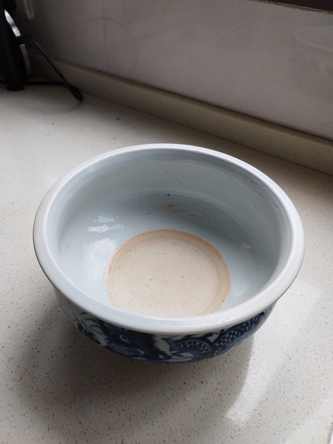 古玩陶瓷清中早期青花釉里紅雙龍戲珠紋爐拍賣,當前價格16800元