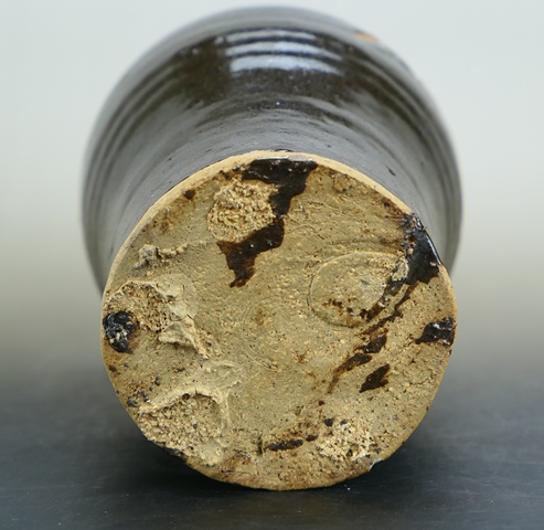 古玩陶瓷精品:明清吉州窯系黑釉刻花梅瓶拍賣，當前價格666元