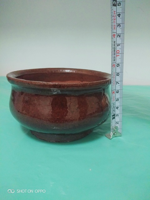 古玩陶瓷民國醬釉香爐拍賣,當(dāng)前價格856元