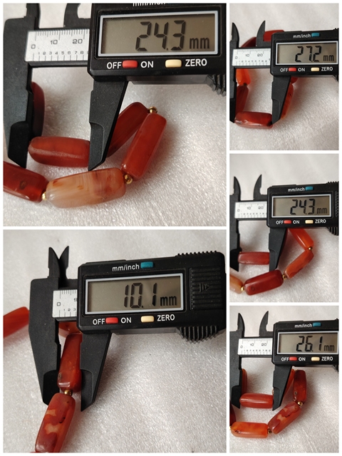 古玩玉器十八世紀(jì)·瑪瑙珠手串真品鑒賞圖