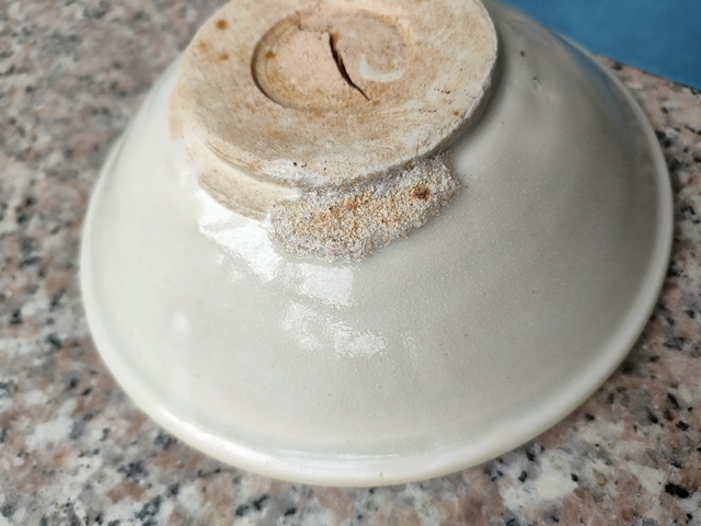 古玩陶瓷邢窯白瓷唇口碗(定窯)拍賣，當前價格1000元