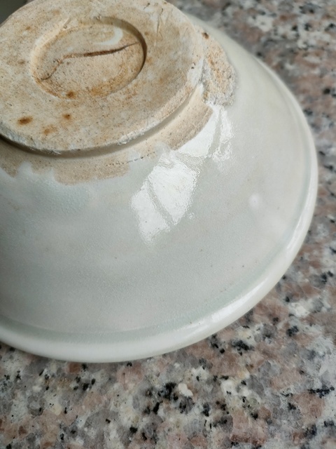 古玩陶瓷邢窯白瓷唇口碗(定窯)拍賣，當前價格1000元