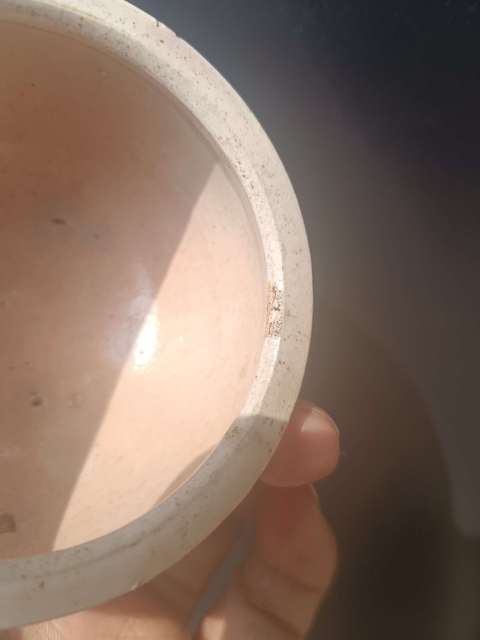 古玩陶瓷元代~精品白釉小缸拍賣,當前價格0元