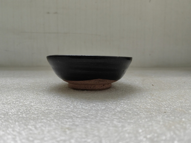 古玩陶瓷磁州窯褐釉茶碗拍賣，當(dāng)前價(jià)格398元