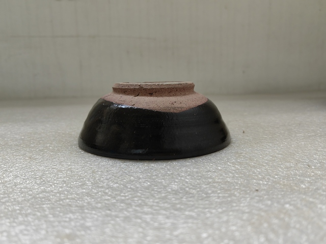 古玩陶瓷磁州窯褐釉茶碗拍賣，當(dāng)前價(jià)格398元