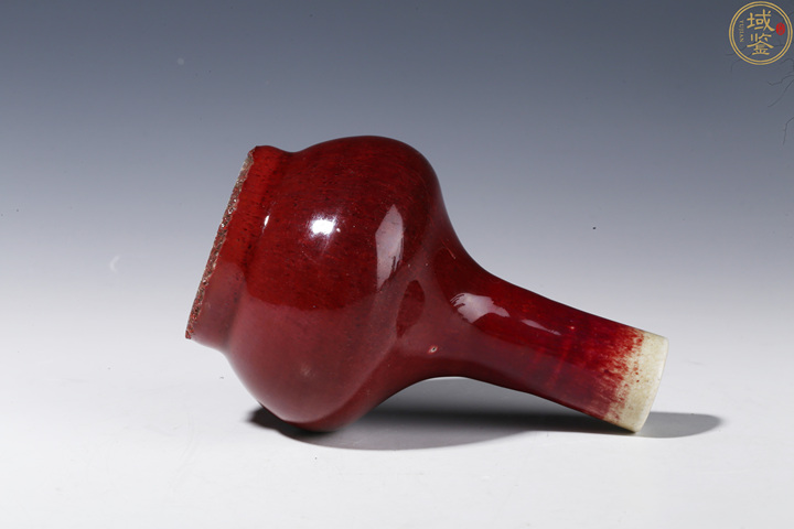 古玩陶瓷鈞紅釉荸薺瓶拍賣,當前價格12800元