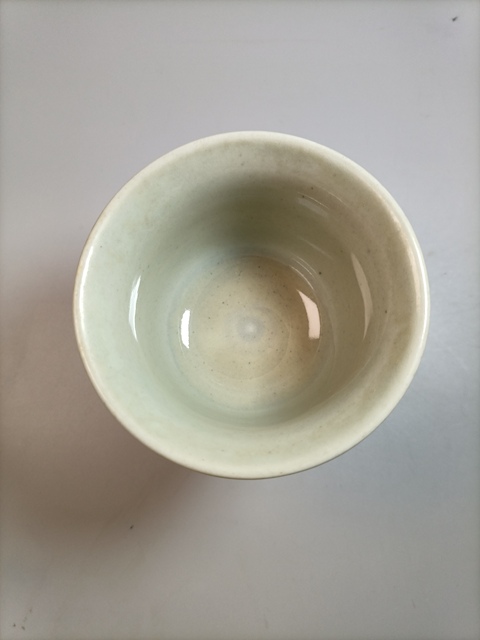 古玩陶瓷青釉刻花杯拍賣,當前價格0元