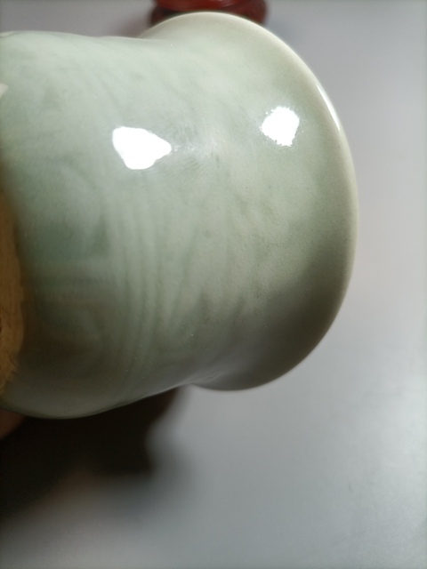 古玩陶瓷青釉刻花杯拍賣,當前價格0元