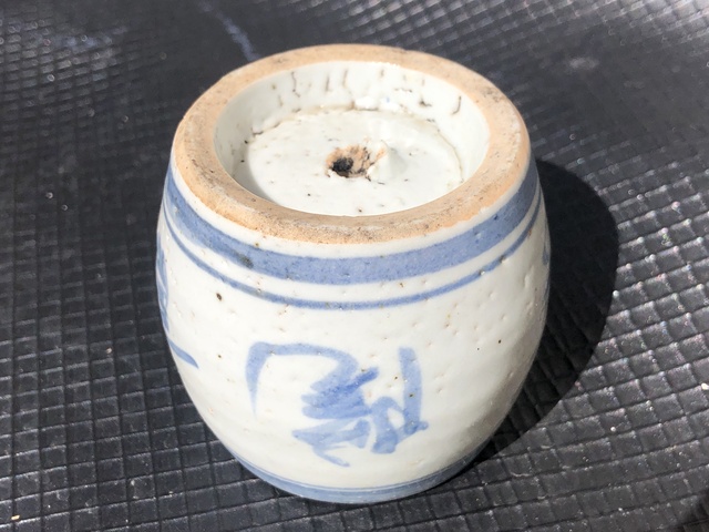 古玩陶瓷清代.《鎮隆古書院》鎮紙 (燭臺、香插)拍賣,當前價格0元