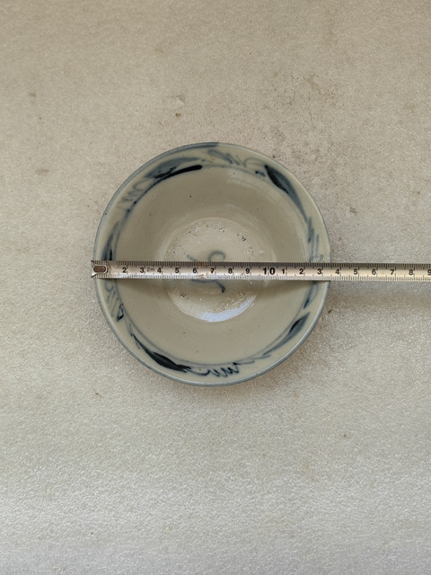 古玩陶瓷青花壽字紋茶碗拍賣,當前價格580元