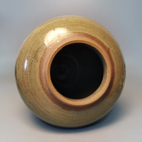 古玩陶瓷【千年龍泉】元明時期龍泉青瓷蓋罐拍賣,當前價格1500元