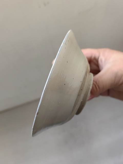 古玩陶瓷青花壽字紋茶碗拍賣,當前價格580元