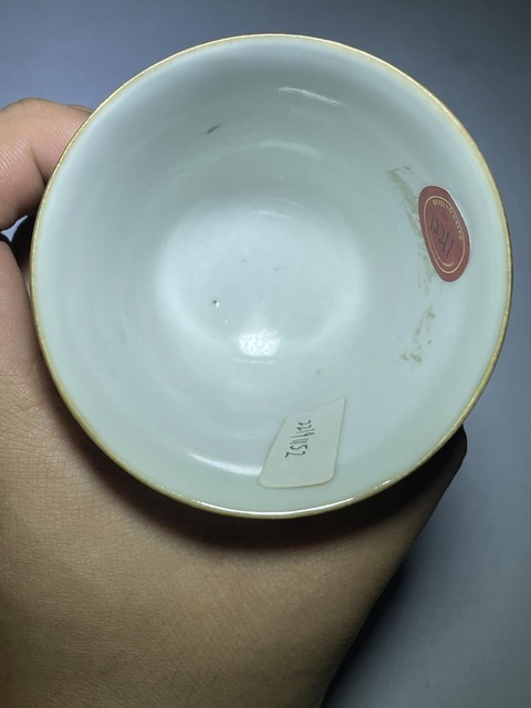 古玩陶瓷咸豐·粉彩西廂記人物故事紋鈴鐺杯拍賣，當前價格15000元