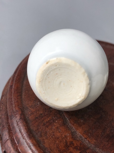 古玩陶瓷（精品文房件）清康熙·白釉葫蘆瓶一對拍賣，當前價格0元