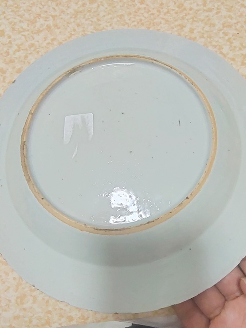 古玩陶瓷花鳥紋青花盤拍賣,當(dāng)前價(jià)格1350元