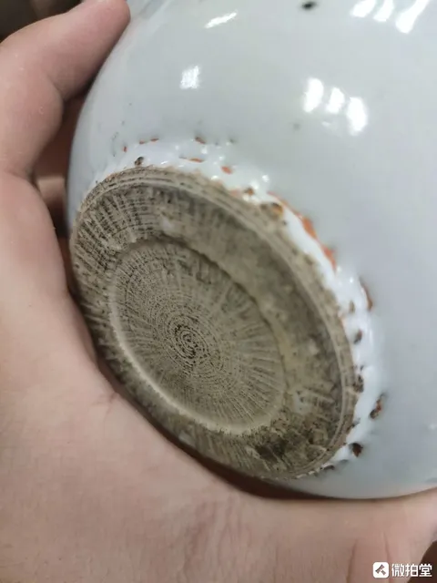 古玩陶瓷【明·天啟：稀有而親和】花卉紋青花盤拍賣，當前價格680元