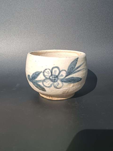 古玩陶瓷明代~青花花卉紋缽盂拍賣,當前價格2222元