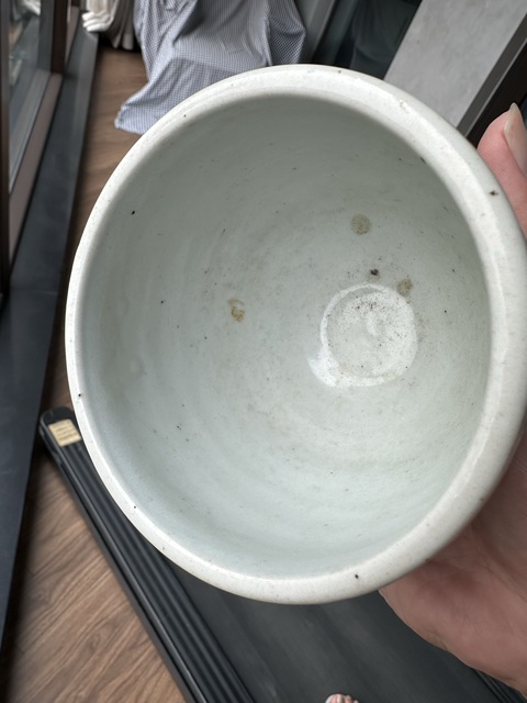 古玩陶瓷雍乾·粉彩龍穿花紋案缸真品鑒賞圖